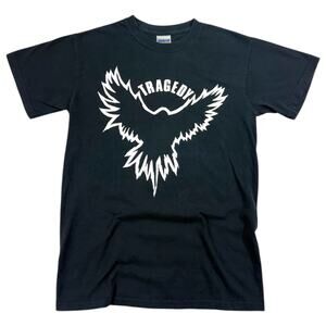 Vintage Tragedy Band T-shirt Men's SMALL Crust Punk Hardcore RARE
